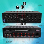 Pyle Wireless Bluetooth Home Audio Amplifier  (Refurbished)
