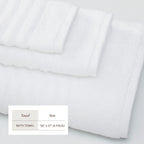 Luxury Combed Cotton Bath Towel Set - Karina Collection