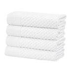 Cotton Diamond Waffle Weave Bath Towel Set - Grayson Collection