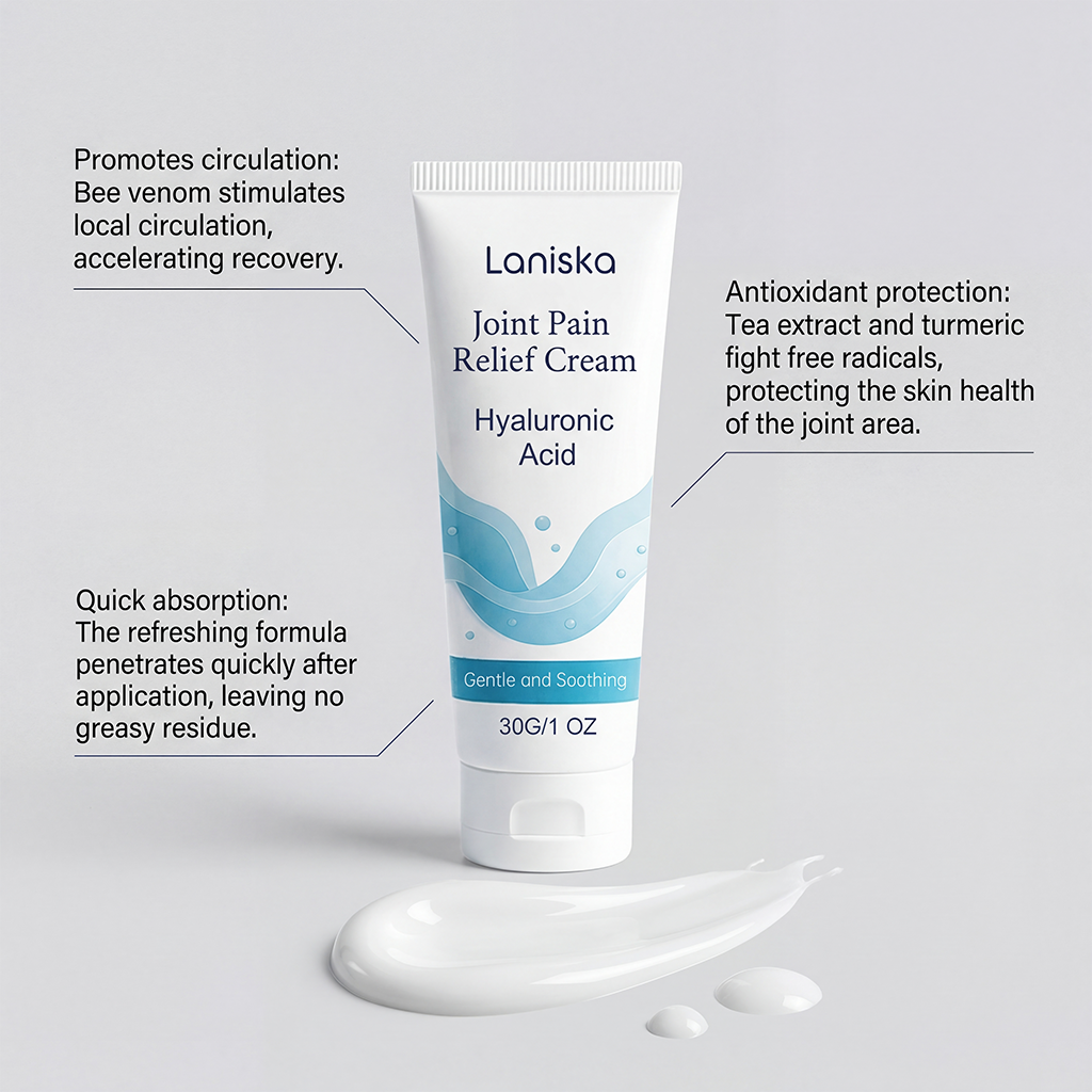 Joint Pain Relief Cream| Fast Acting Knee Pain Relief with Hyaluronic Acid, Relieves Up to 87% of Discomfort in 48 Hours -8HJ9