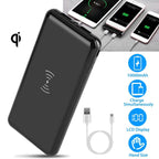 Qi Wireless Charging Station 10000mAh Power Bank
