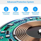 Qi Wireless Charging Station 10000mAh Power Bank