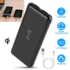 Qi Wireless Charging Station 10000mAh Power Bank