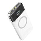 Qi Wireless Station 10000mAh Powerbank with 4 Modes Flashlight