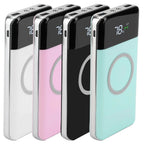 Qi Wireless Station 10000mAh Powerbank with 4 Modes Flashlight