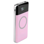 Qi Wireless Station 10000mAh Powerbank with 4 Modes Flashlight
