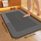 Super Absorbent, Fast-Drying Bath Mat