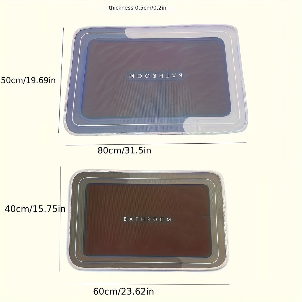 Super Absorbent, Fast-Drying Bath Mat