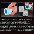 Quick Freezer Silicone Ice Cube Mold