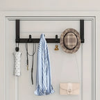 Over-the-Door 5 Hook Organizer Rack