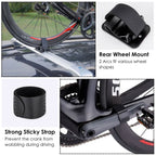 Quick Release Bike Fork Block Mount Rack for Car Roof