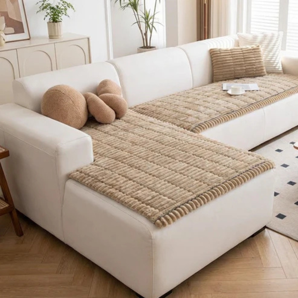 Quilted Non-Slip Corduroy Sofa Cushion