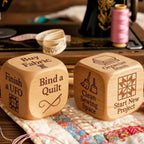 Quilting Decision Dice Creative Crafting Solid Wood Craft