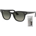 Ray-Ban RB2168 METEOR Sunglasses For Men For Women+ BUNDLE with Designer iWear Eyewear Care Kit  (Refurbished)