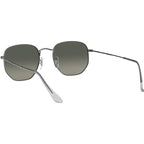 Ray-Ban Rb3548n Hexagonal Flat Lens Sunglasses (Refurbished)