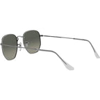 Ray-Ban Rb3548n Hexagonal Flat Lens Sunglasses (Refurbished)