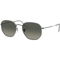 Ray-Ban Rb3548n Hexagonal Flat Lens Sunglasses (Refurbished)