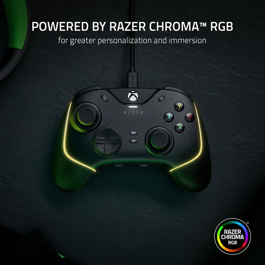 Razer Wolverine V2 Chroma Wired Gaming Pro Controller for Xbox Series X|S, Xbox One, PC  (Refurbished)