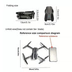 RC Pro Drone With 4K HD Camera WiFi FPV Foldable Quadcopter