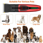 Rechargeable Cordless Pet Grooming Kit