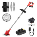 Rechargeable Electric Cordless Grass Trimmer with Alloy Saw Blade