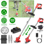 Rechargeable Electric Cordless Grass Trimmer with Alloy Saw Blade