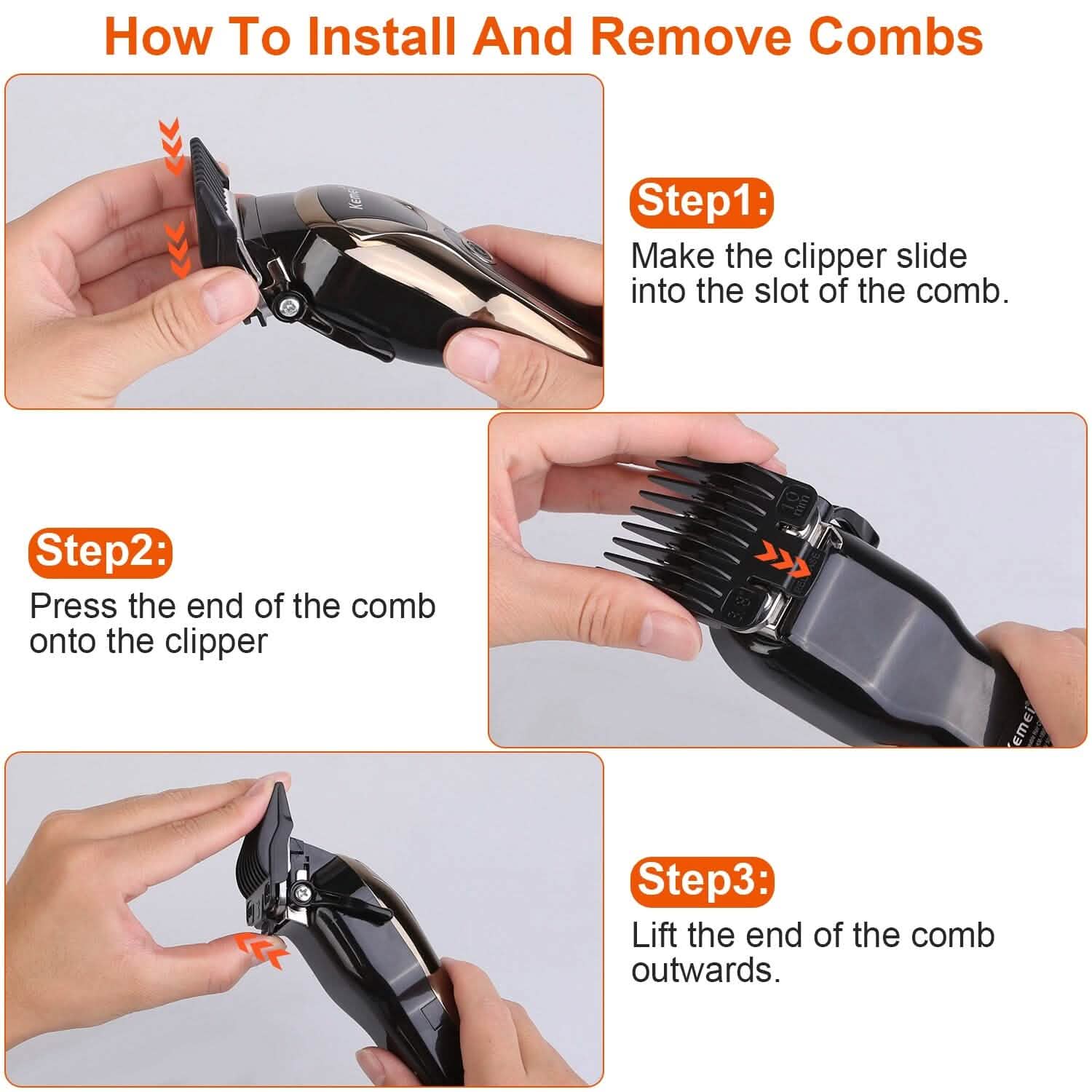 Rechargeable Electric Hair Clipper