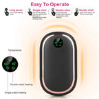 Rechargeable Hand Heater Pocket Warmer Power Bank with Digital Display