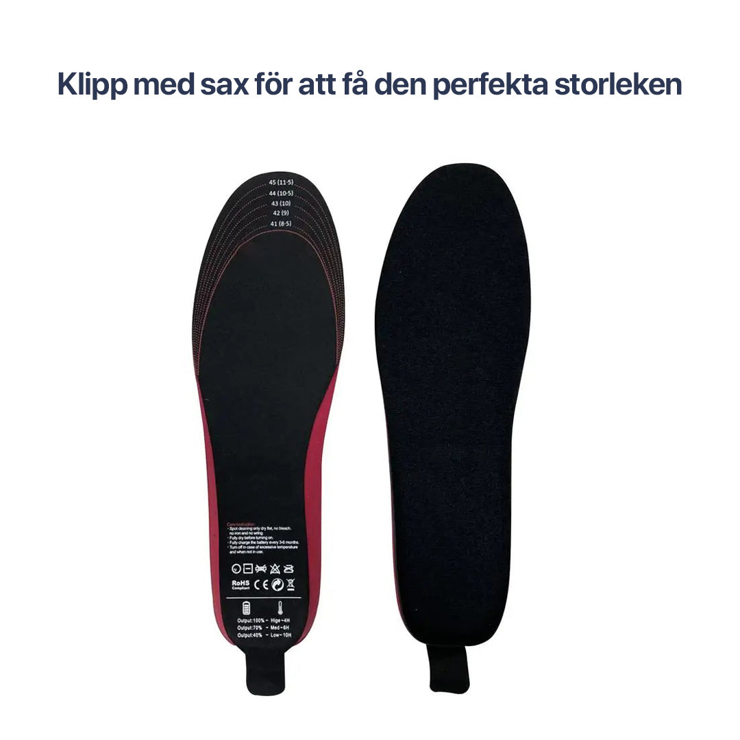 Remote Controlled Heated Shoe Inserts