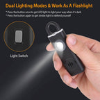 Rechargeable Personal Safety Alarm with Strobe Light