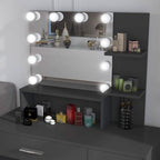 Rectangular Makeup Table with Mirror