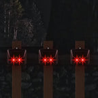 Red LED Light Waterproof Predator Repellent for Gardens