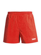 Helmut Lang MEN'S AIRY Logo Polyamide-Blend Swim Shorts – Lightweight and Quick-Drying