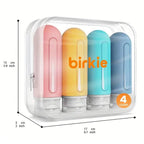 Refillable Silicone Travel Bottles for Toiletries