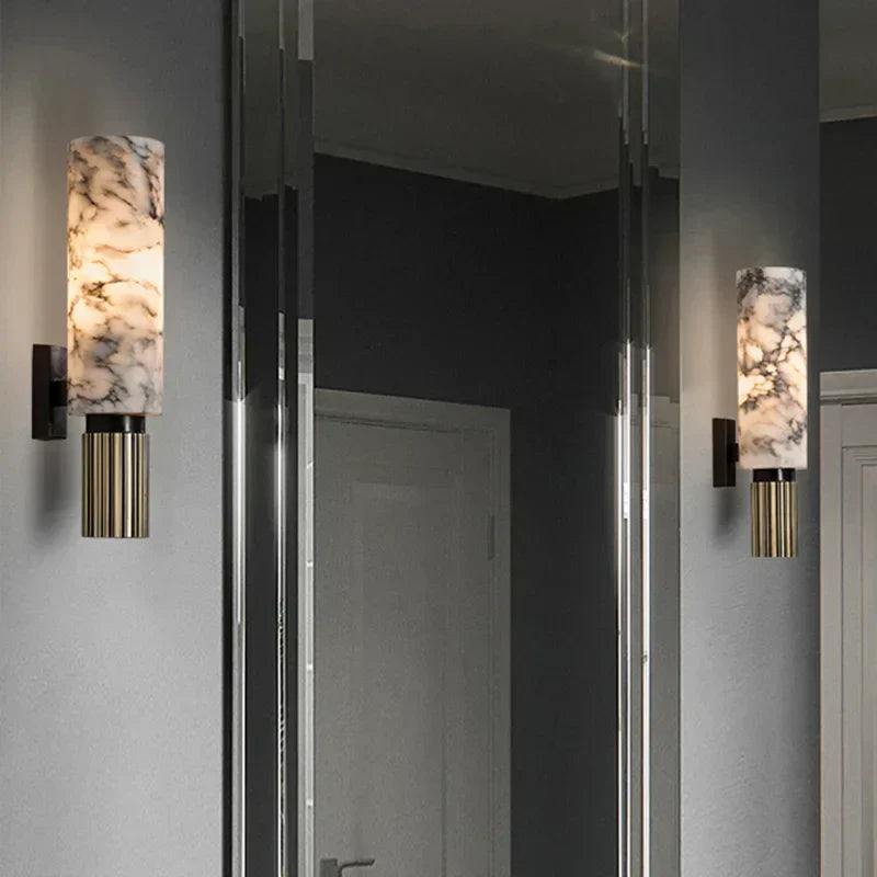 Marble Wall Light for Contemporary Settings