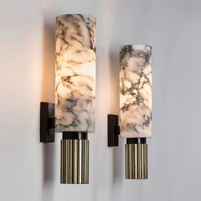 Marble Wall Light for Contemporary Settings