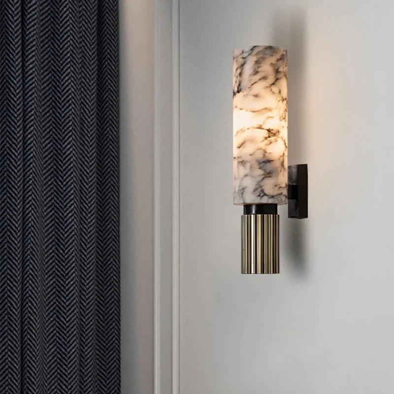 Marble Wall Light for Contemporary Settings