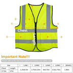 Reflective Safety Vest High Visible Waistcoat