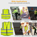 Reflective Safety Vest High Visible Waistcoat