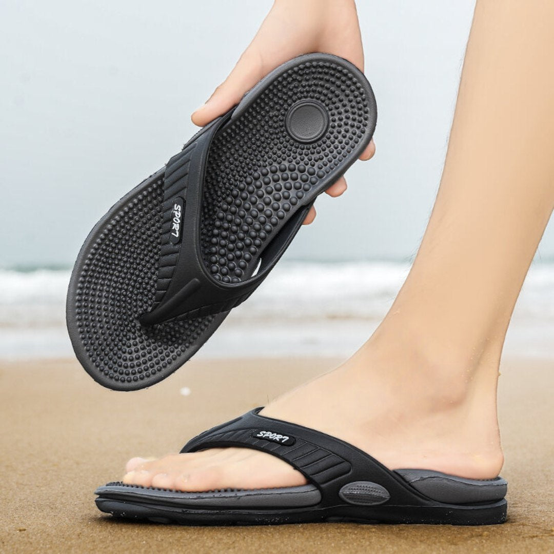 Therapeutic Acupressure Massage Flip-Flops