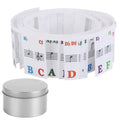 Removable PVC Piano Keyboard Stickers