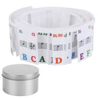 Removable PVC Piano Keyboard Stickers