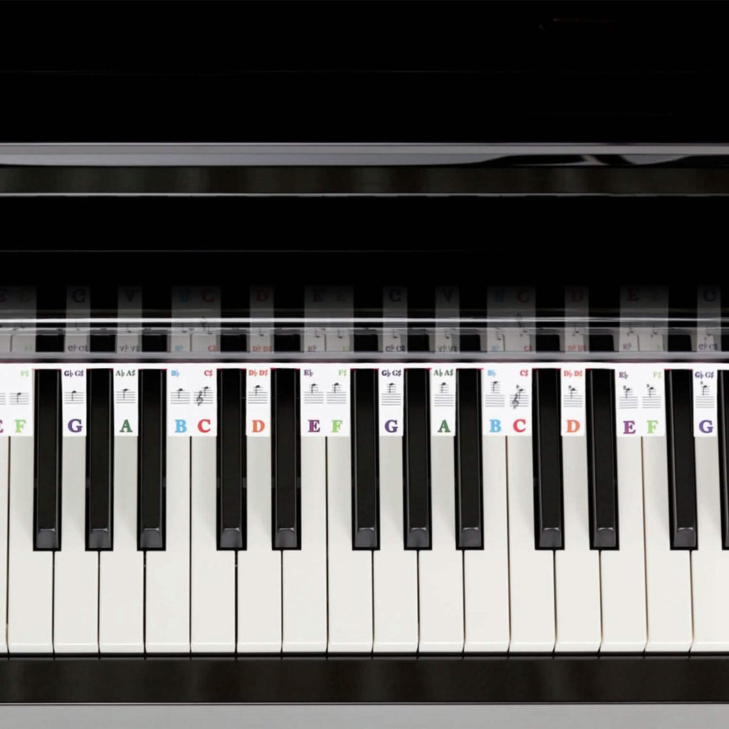 Removable PVC Piano Keyboard Stickers