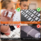 Removable PVC Piano Keyboard Stickers