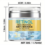 Retinol and Collagen Face Cream 1.764oz Anti-Wrinkle and Lifting with Vitamin E, Niacinamide