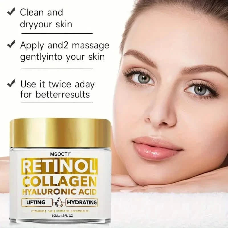 Retinol Collagen Hyaluronic Acid Face Cream