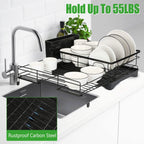 Retractable Dish Drying Rack