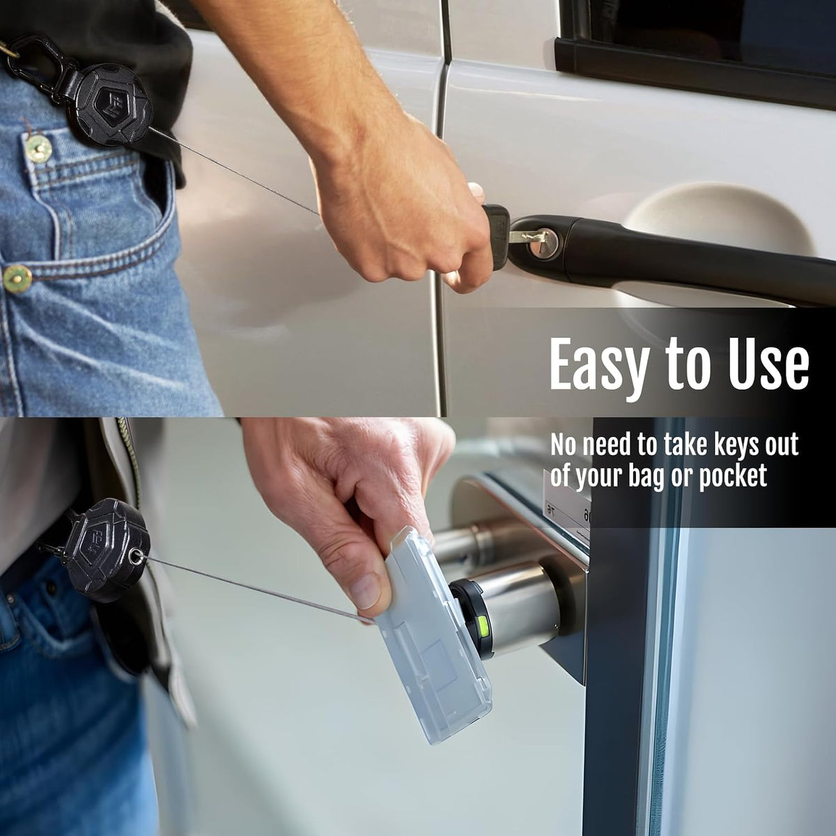 MNGARISTA retractable keychain two-pack — product image 7