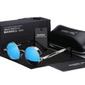 Retro Round Polarized Steampunk Sunglasses | Argo