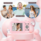 Vintage-Style Digital Camera with Modern Features